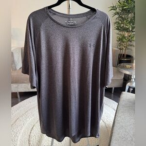 Under Armour Men's Charcoal Gray the Tech Tee Short Sleeve Tee 3XL